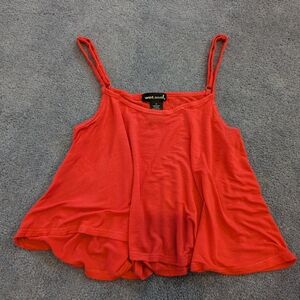 Wet seal circle flowy crop top size m